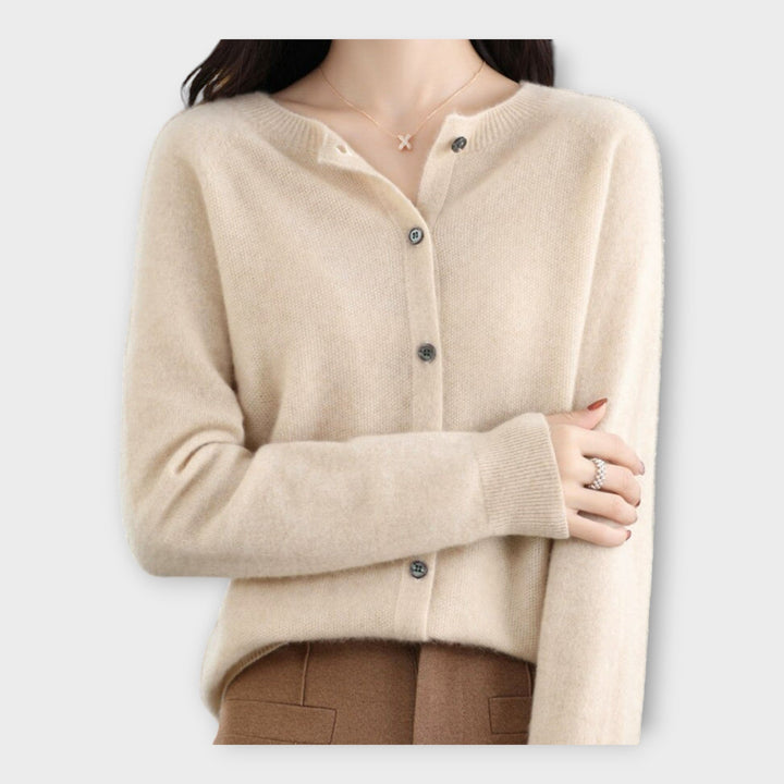 Elegantná bunda s gombíkmi