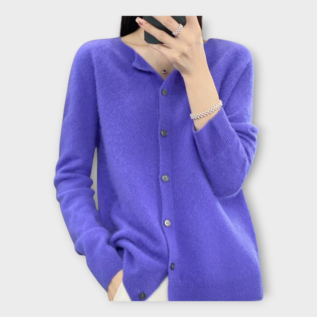 Elegantná bunda s gombíkmi