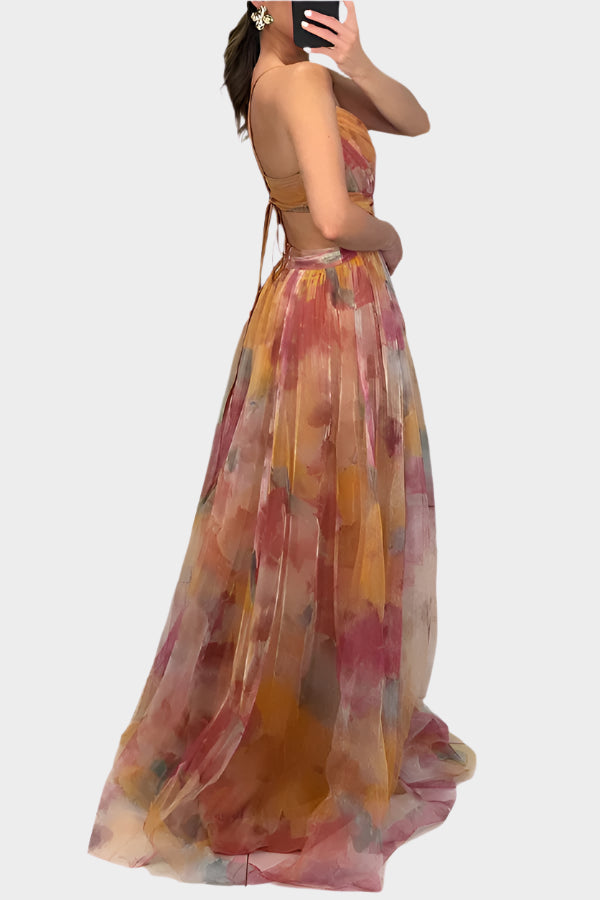 Elegantné Maxi Šaty