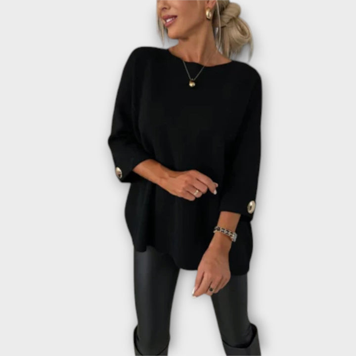 Izabela - Elegantný Pletený Sveter