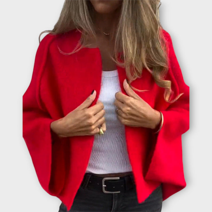 Elegantná Základná Bunda s Minimalistickým Dizajnom