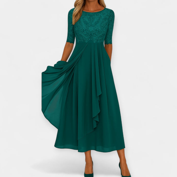 Elegantné Midi Šaty