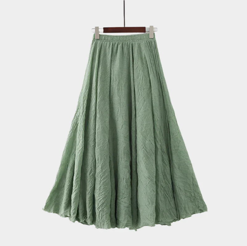 Elegantná Dlhá Sukňa