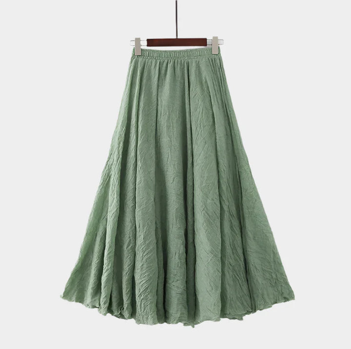 Elegantná Dlhá Sukňa