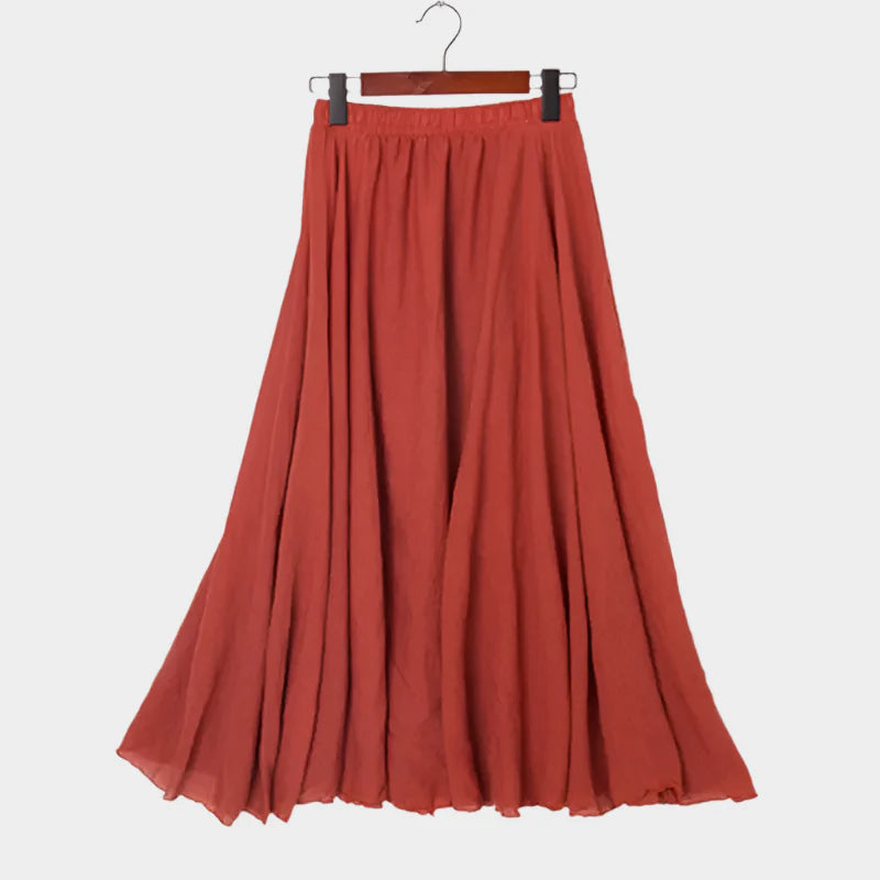 Elegantná Dlhá Sukňa