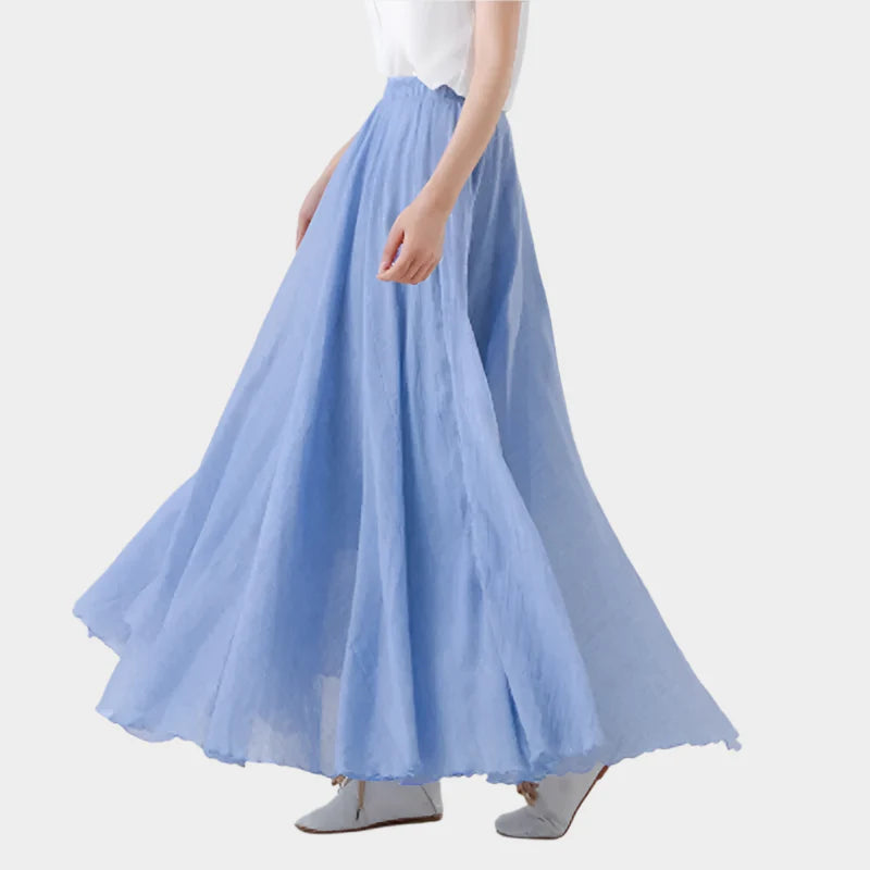 Elegantná Dlhá Sukňa
