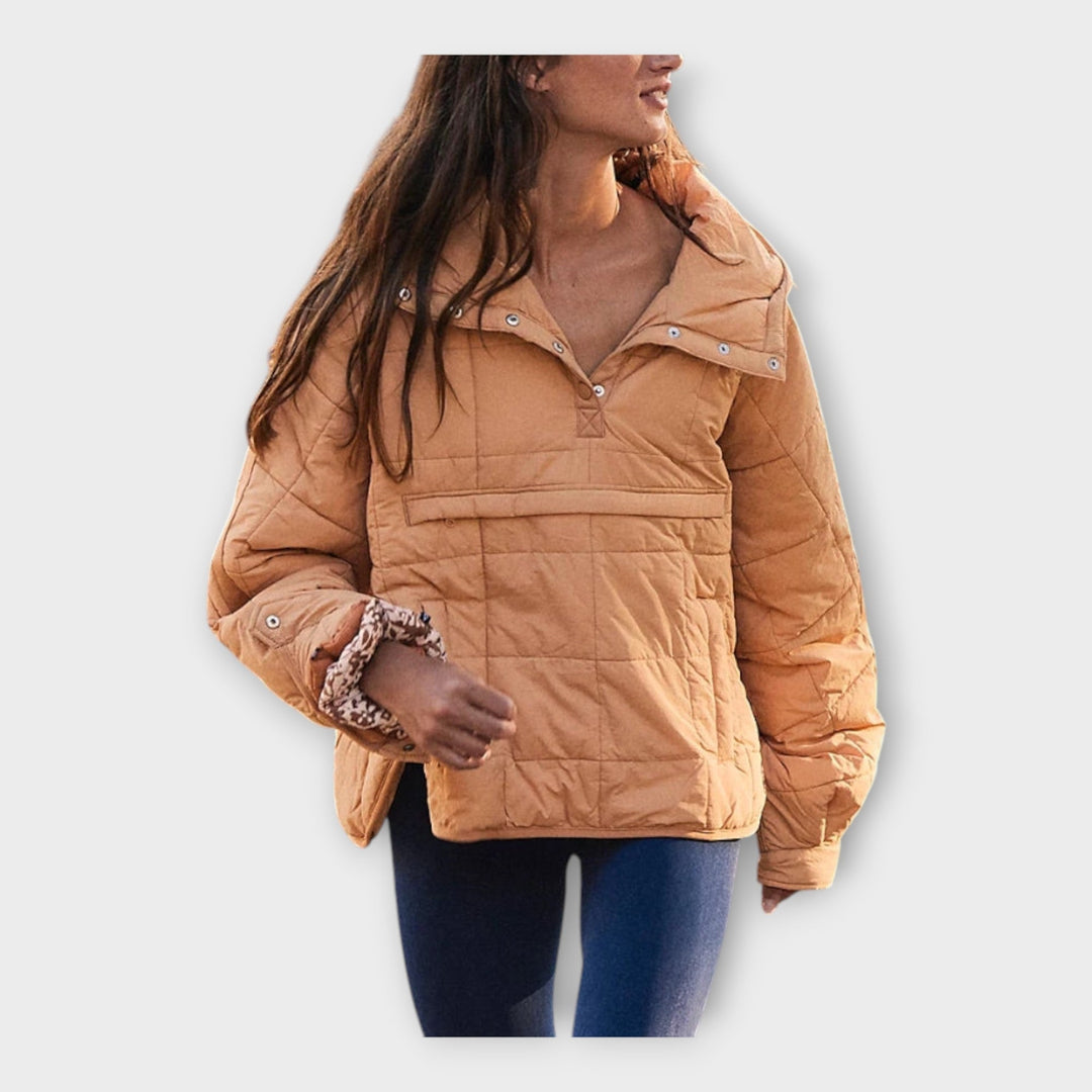 Puffer bunda s kapucňou