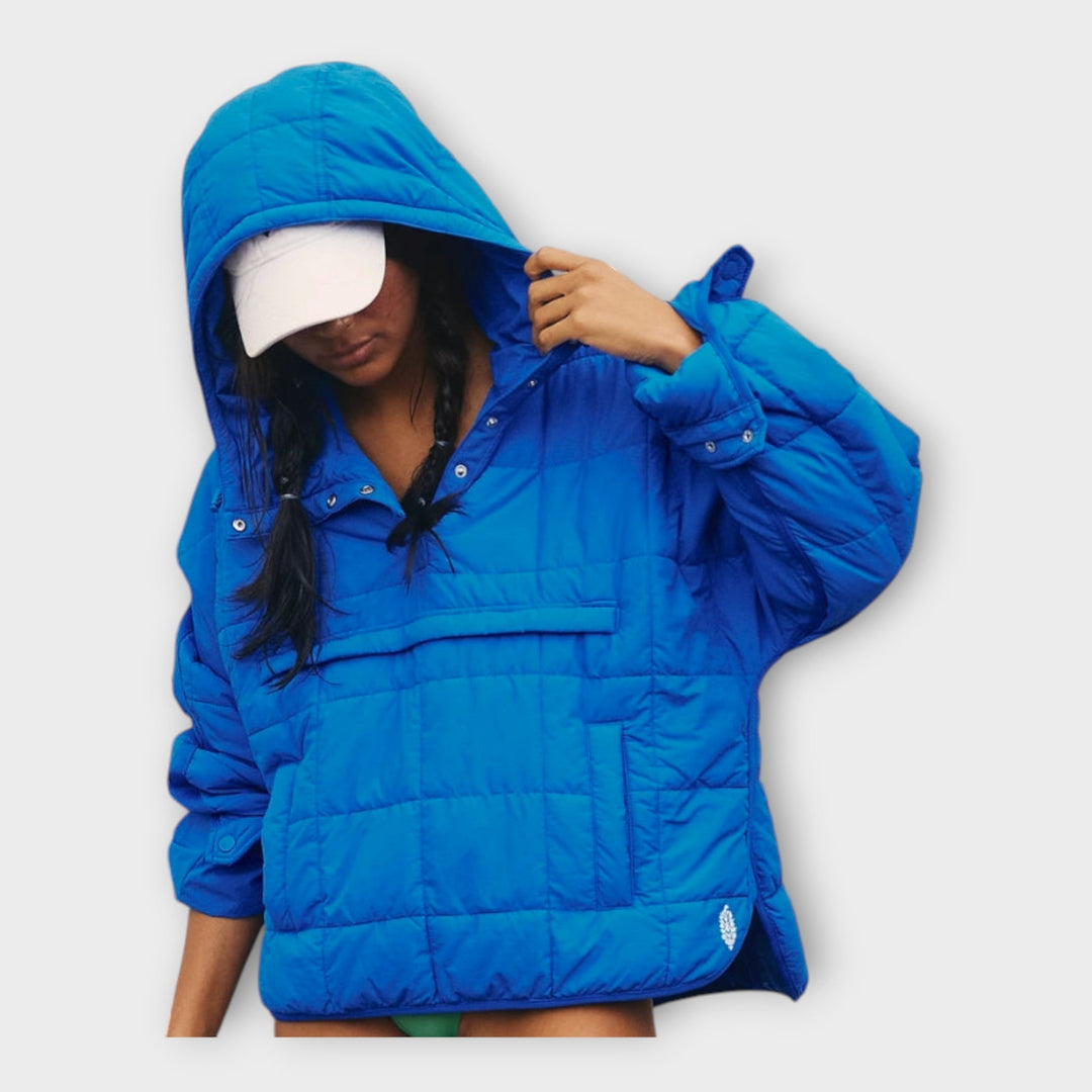 Puffer bunda s kapucňou