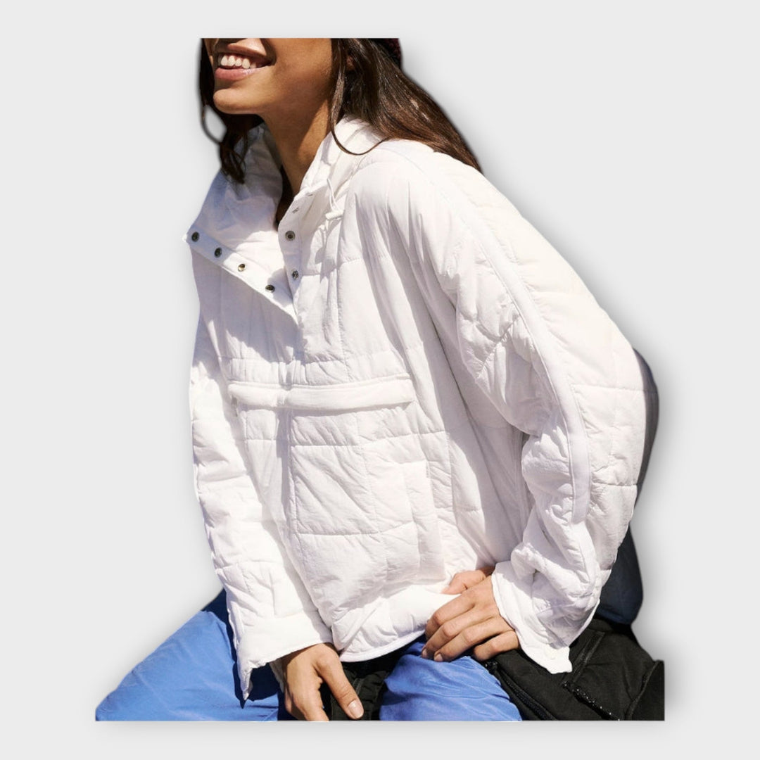 Puffer bunda s kapucňou