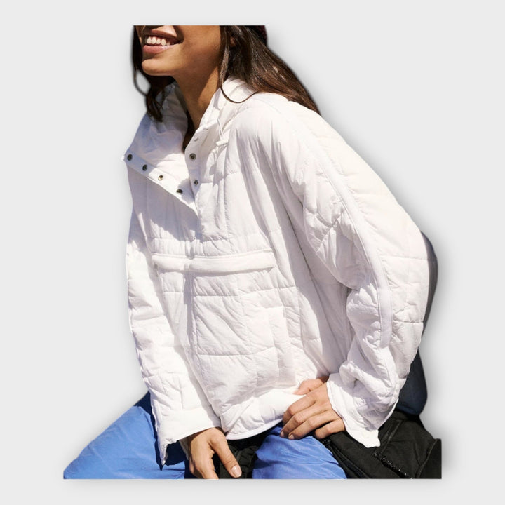 Puffer bunda s kapucňou