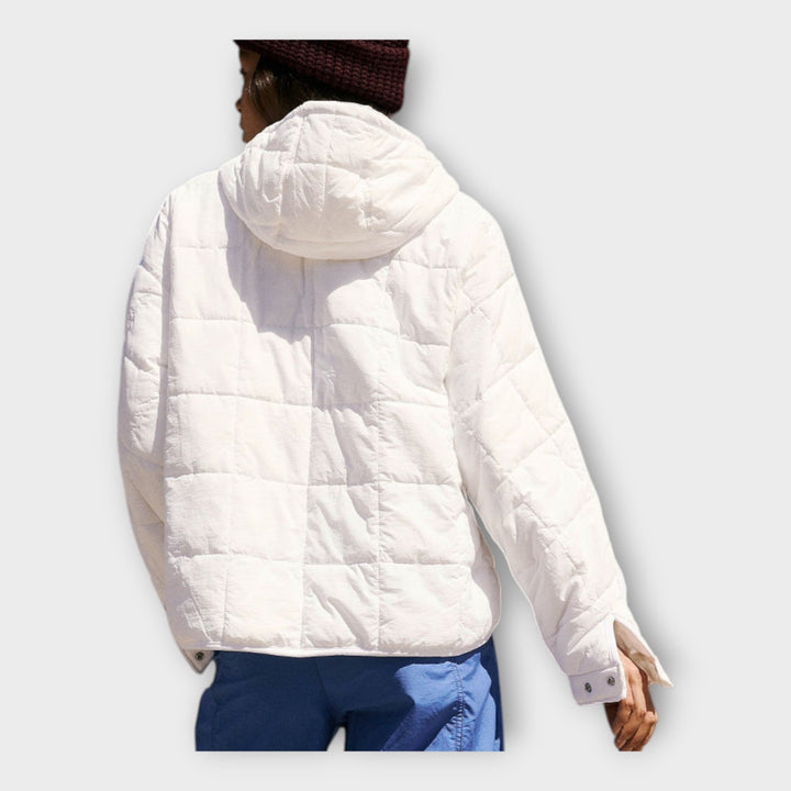 Puffer bunda s kapucňou