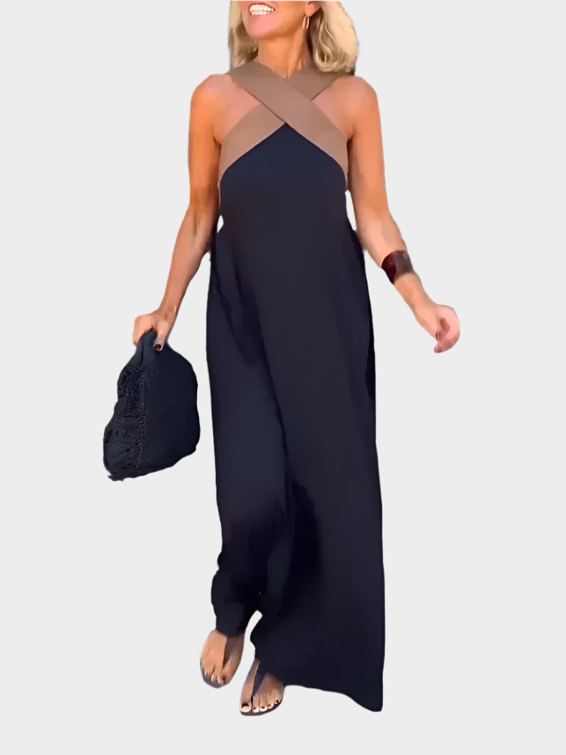 Elegantné Šaty s Hlbokým Výstrihom
