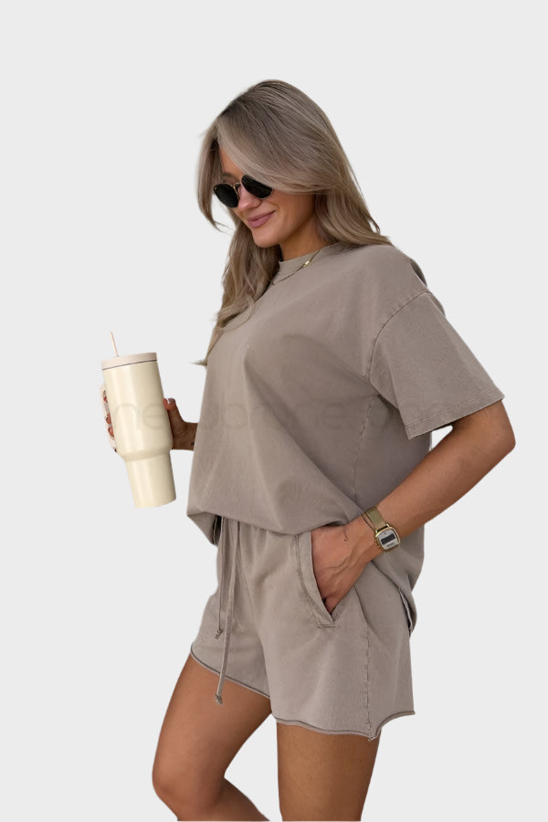 Casual set s tričkom a jogger nohavicami