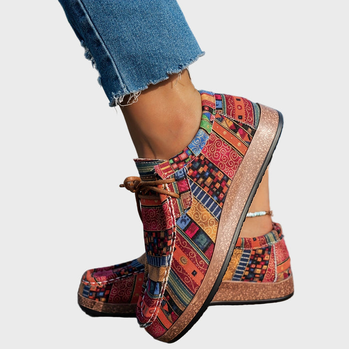 Pestré Boho Topánky