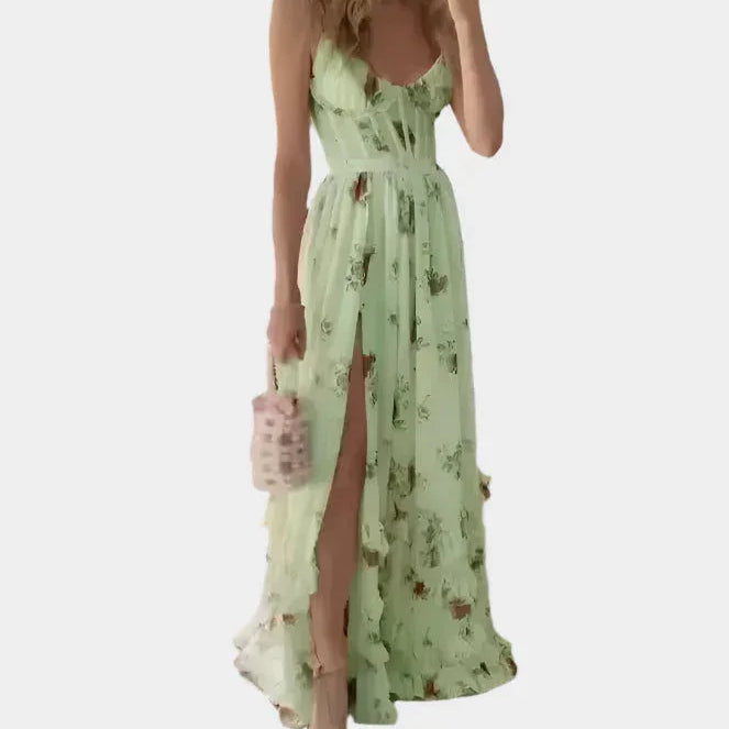 Vestido Floral de Aire - Chloe Léa