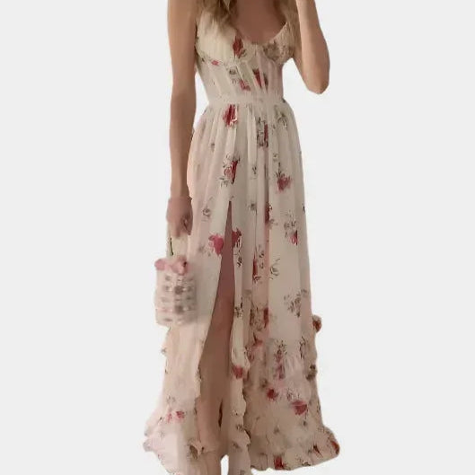 Vestido Floral de Aire - Chloe Léa
