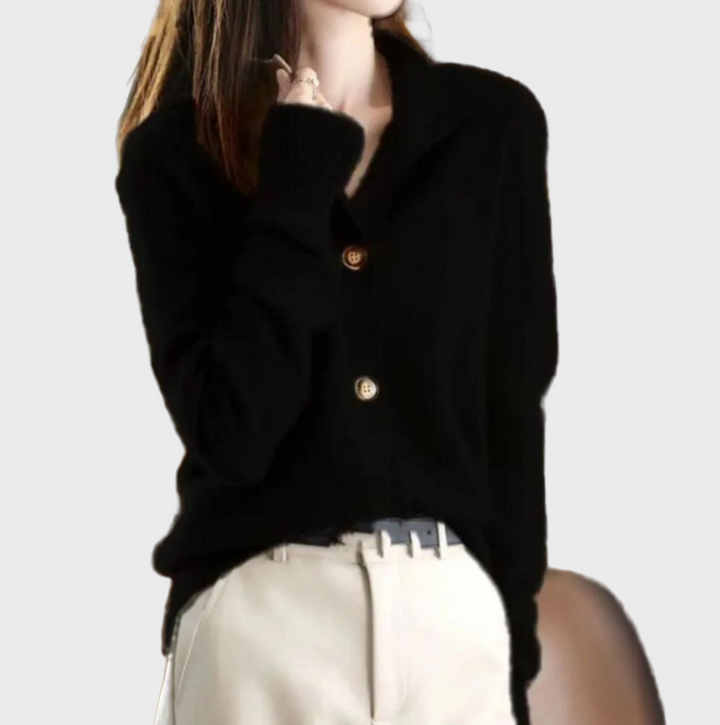 Elegantný a Pohodlný Pletený Vest