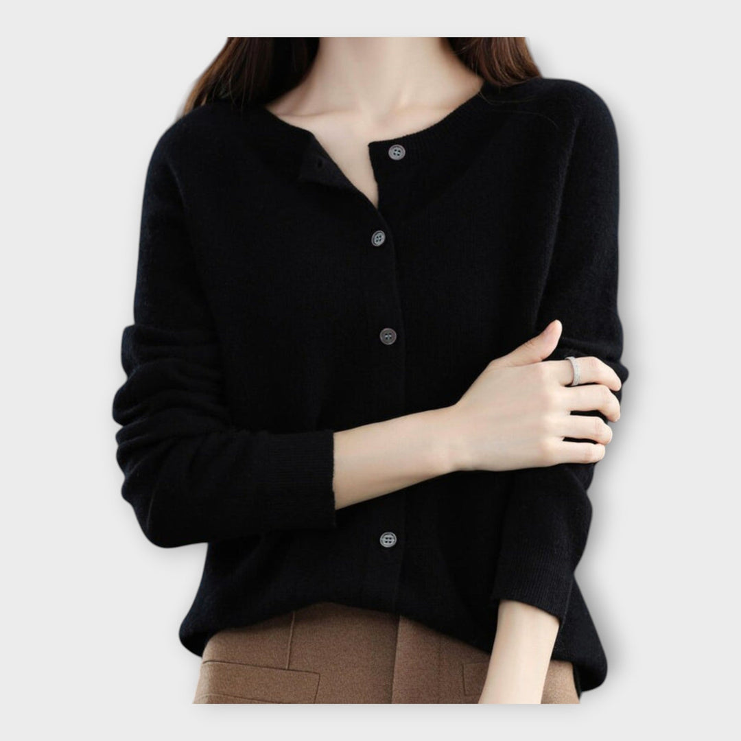 Elegantná bunda s gombíkmi