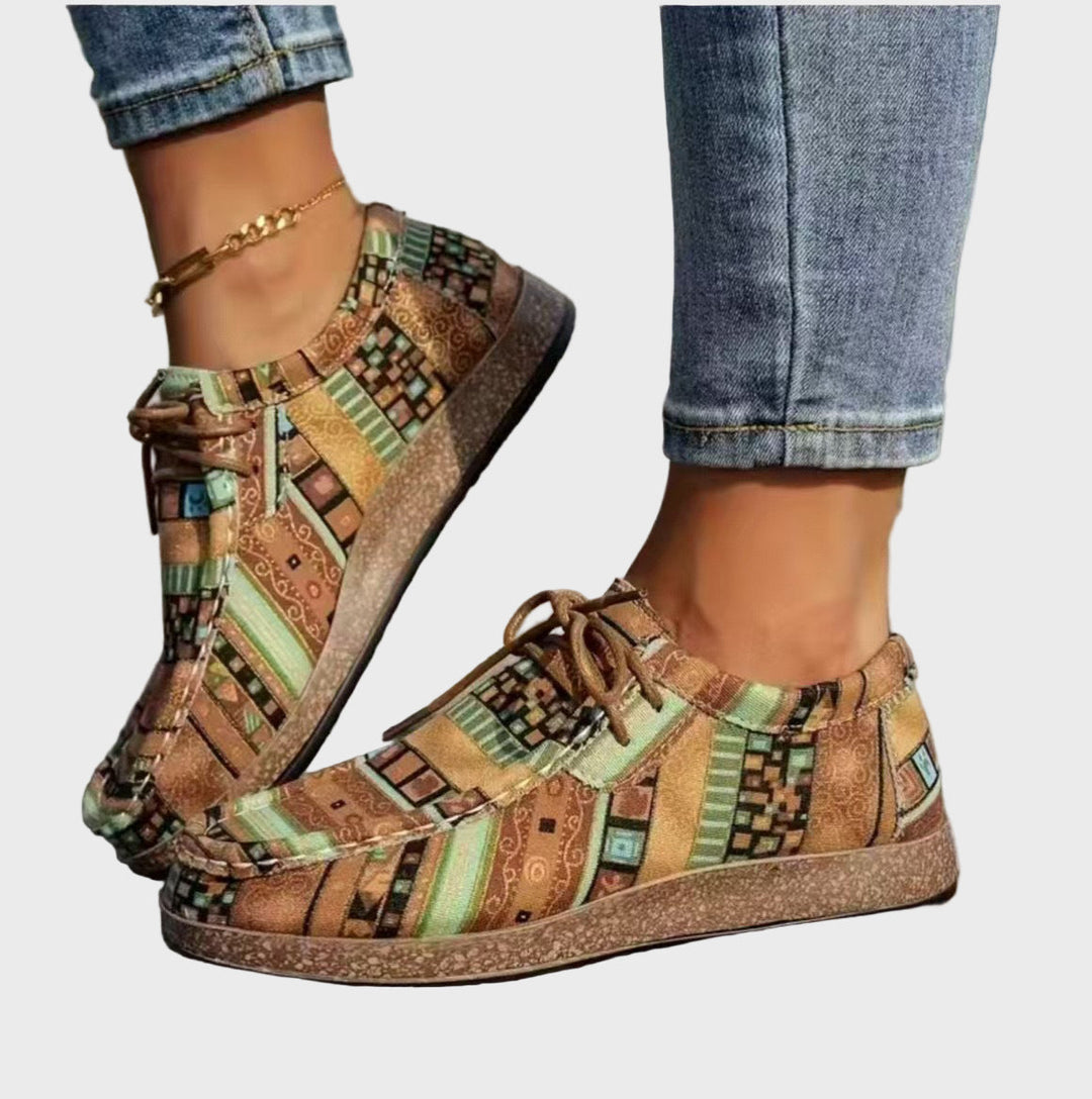 Pestré Boho Topánky