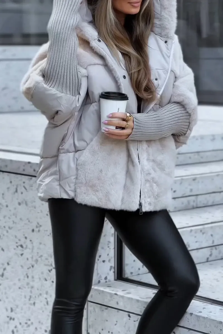 Aba - Elegantná Páperová Bunda