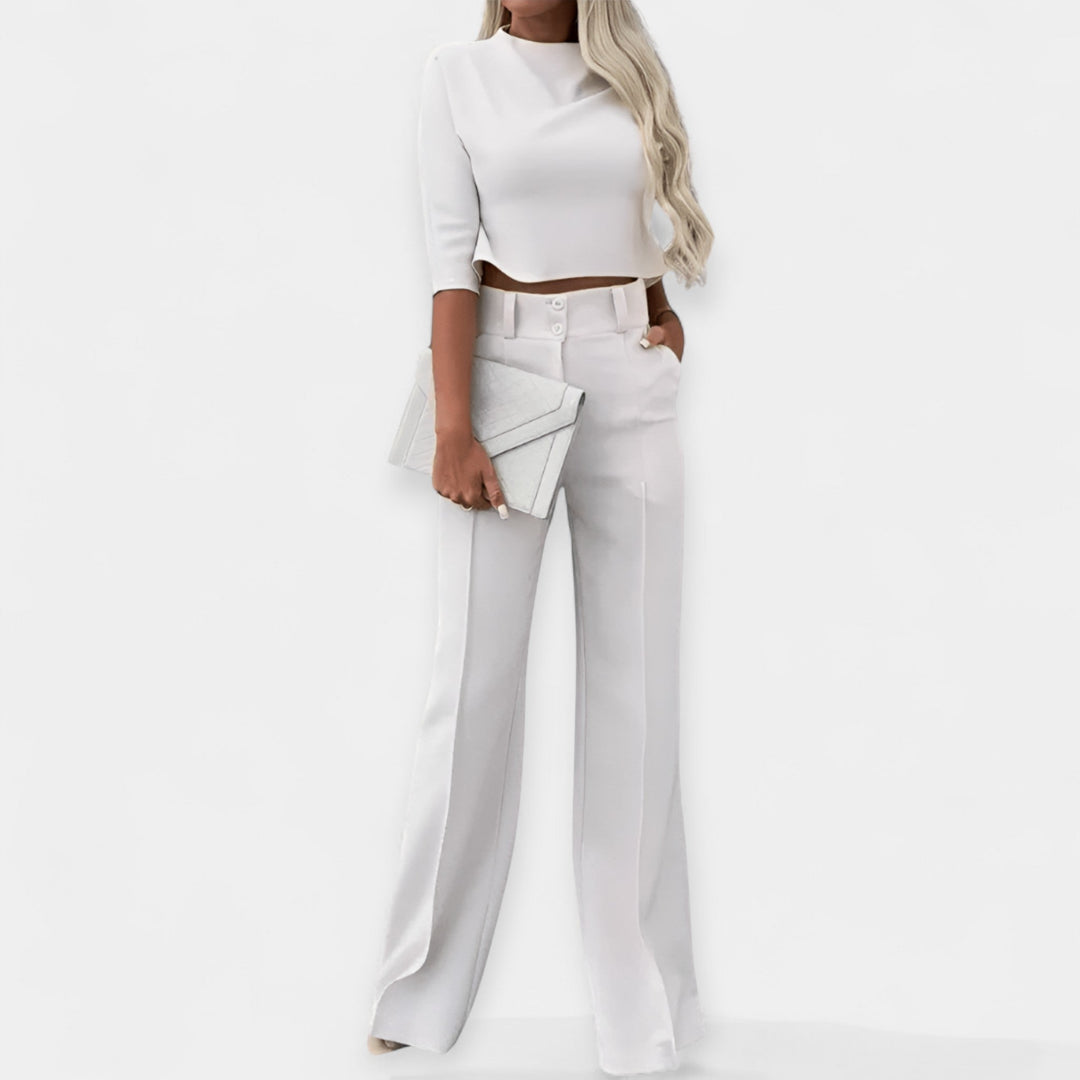 Súprava Crop Top a Nohavice