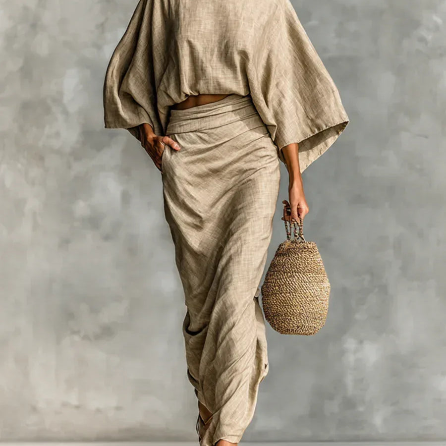 Alejandra – Conjunto fluido de dos piezas estilo resort - Chloe Léa