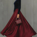 Rocío – Vestido de gala con movimiento de alta costura - Chloe Léa