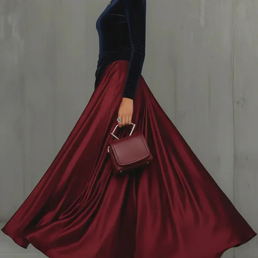 Rocío – Vestido de gala con movimiento de alta costura - Chloe Léa