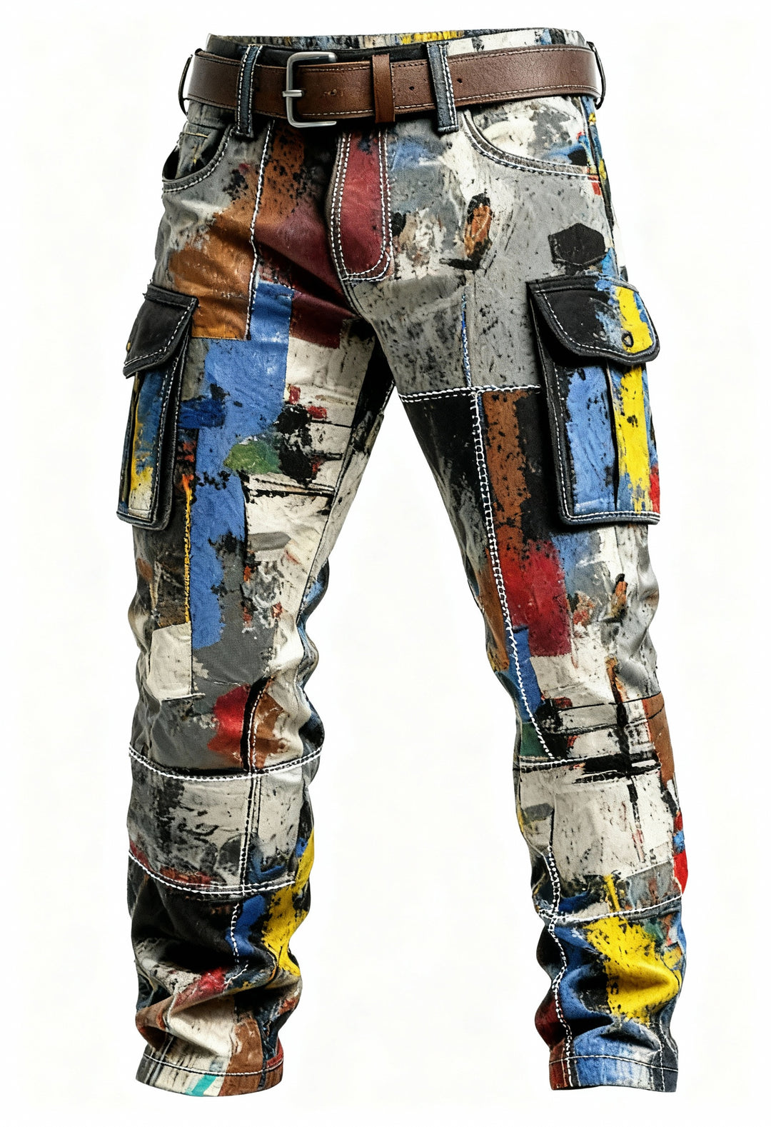 CHLOE LÉA™ – Umelecké cargo nohavice pre odvážny mestský štýl