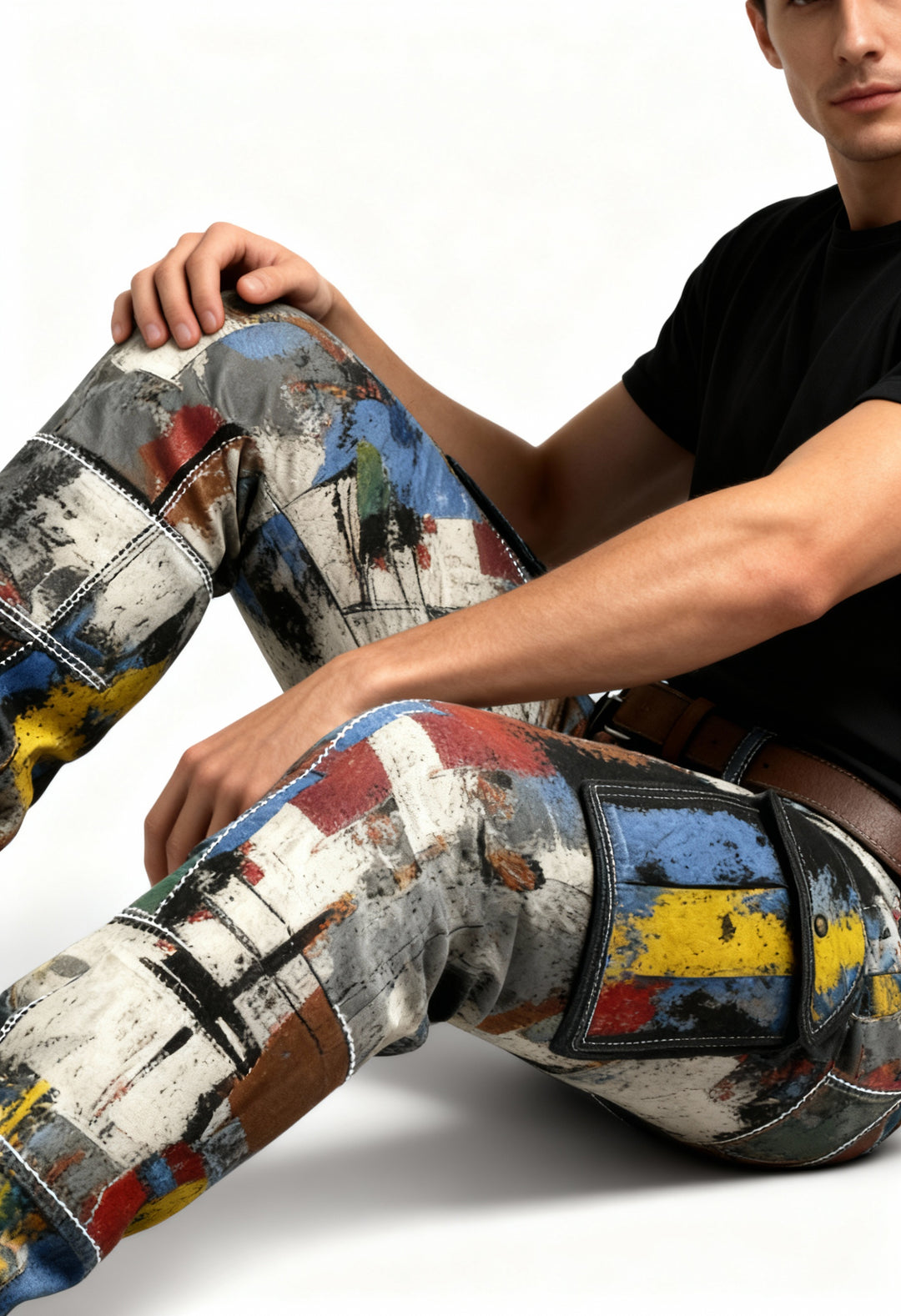 CHLOE LÉA™ – Umelecké cargo nohavice pre odvážny mestský štýl