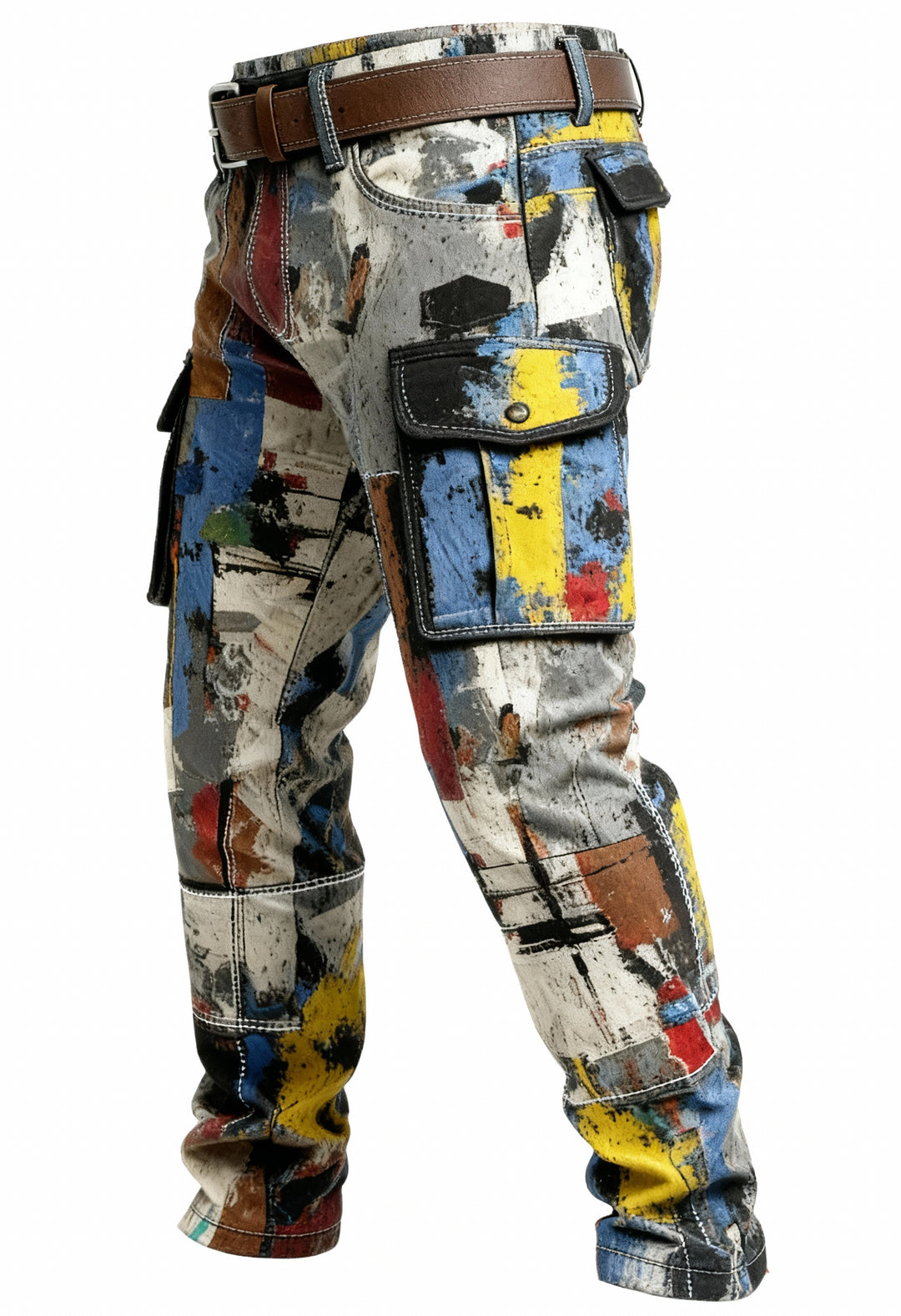 CHLOE LÉA™ – Umelecké cargo nohavice pre odvážny mestský štýl