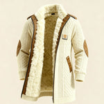 CHLOE LÉA™ – Abrigo de punto de lujo con forro de piel para días de invierno - Chloe Léa