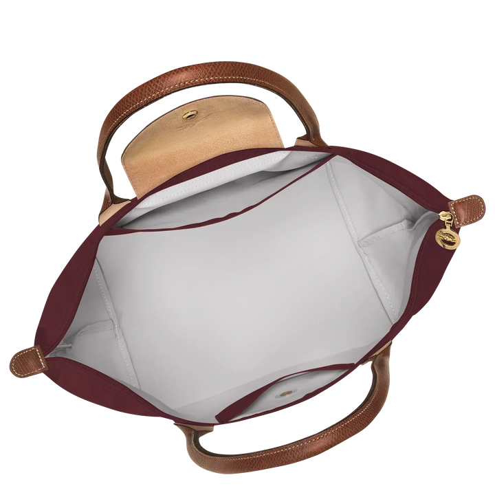 | Veľká taška Le Pliage, burgundská