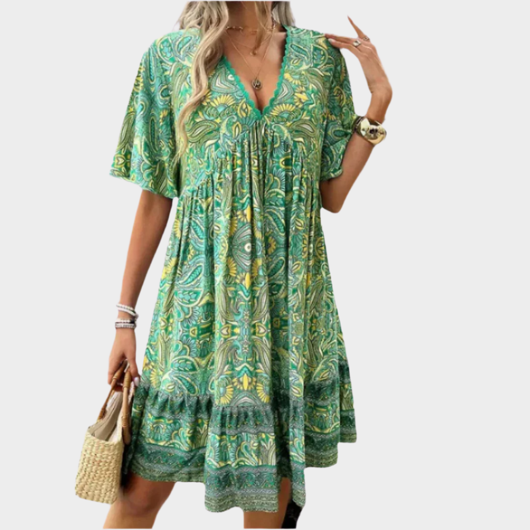 Mini šaty Paisley