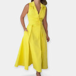 Vestido Midi con Cuello - Chloe Léa