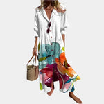 Vestido Boho de Aire con Mangas de Globo - Chloe Léa