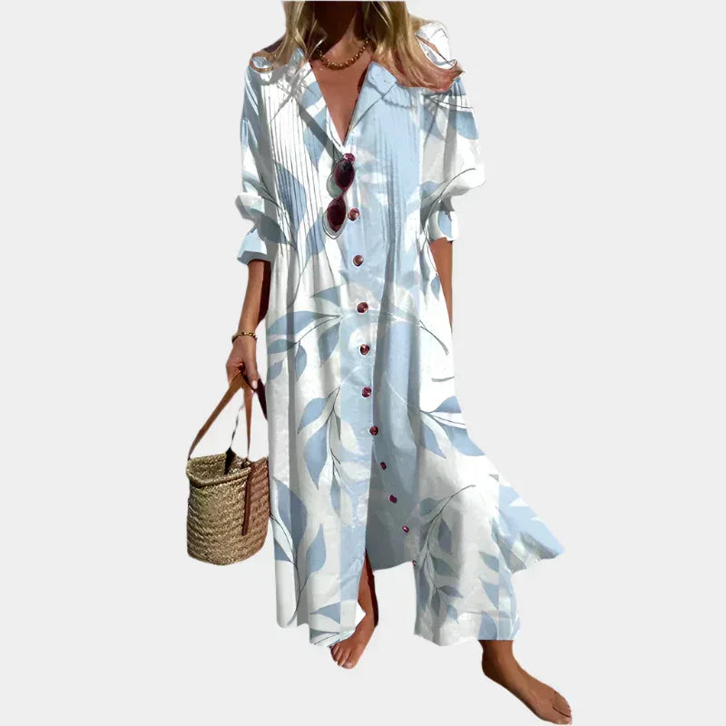 Vestido Boho de Aire con Mangas de Globo - Chloe Léa