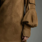 Elena – El Vestido de Ante con Estilo y Confort - Chloe Léa