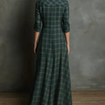 Renata – Vestido camisero largo de estilo western chic - Chloe Léa