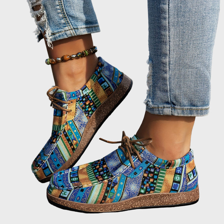 Pestré Boho Topánky