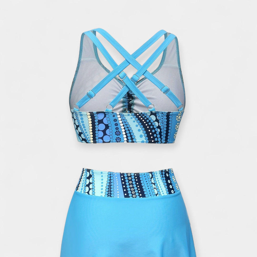 Plážová bikiny sukňa