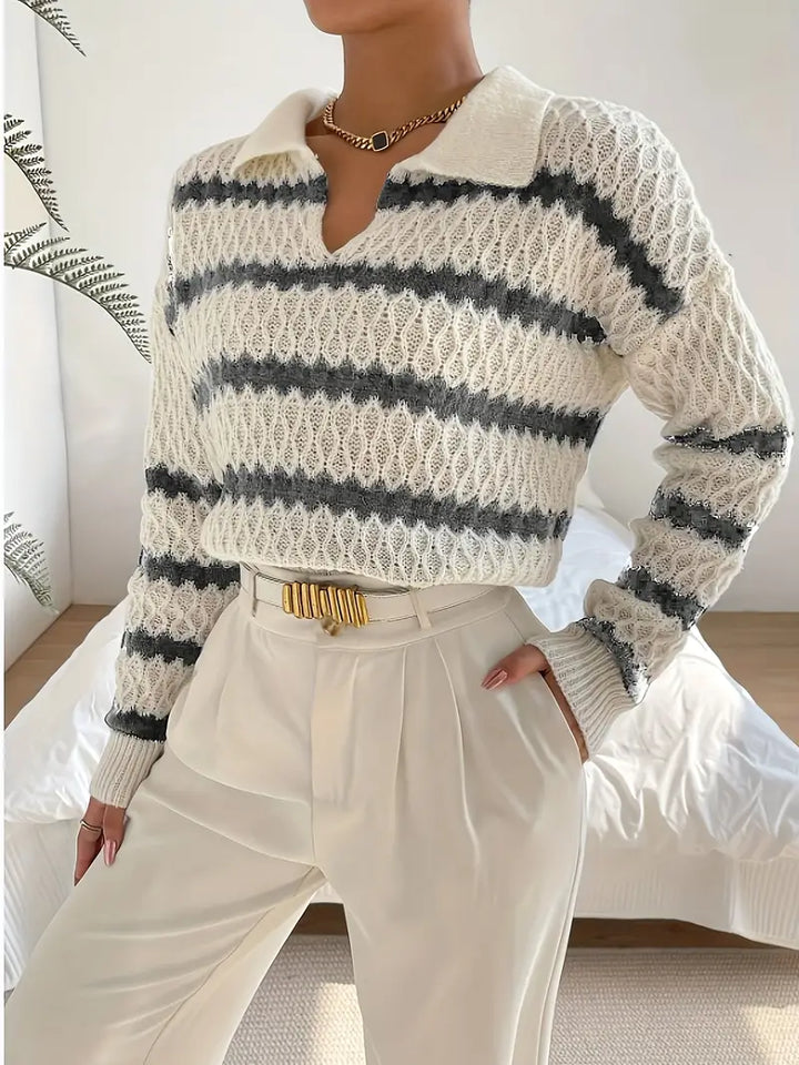 Matilda - Klasický pruhovaný sveter