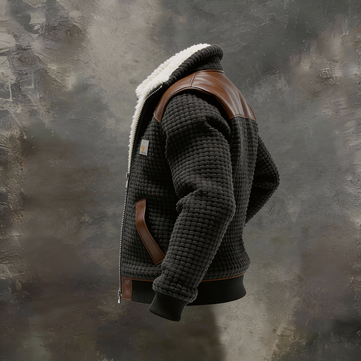 CHLOE LÉA™ Pánska sherpa bunda Alpine Heritage