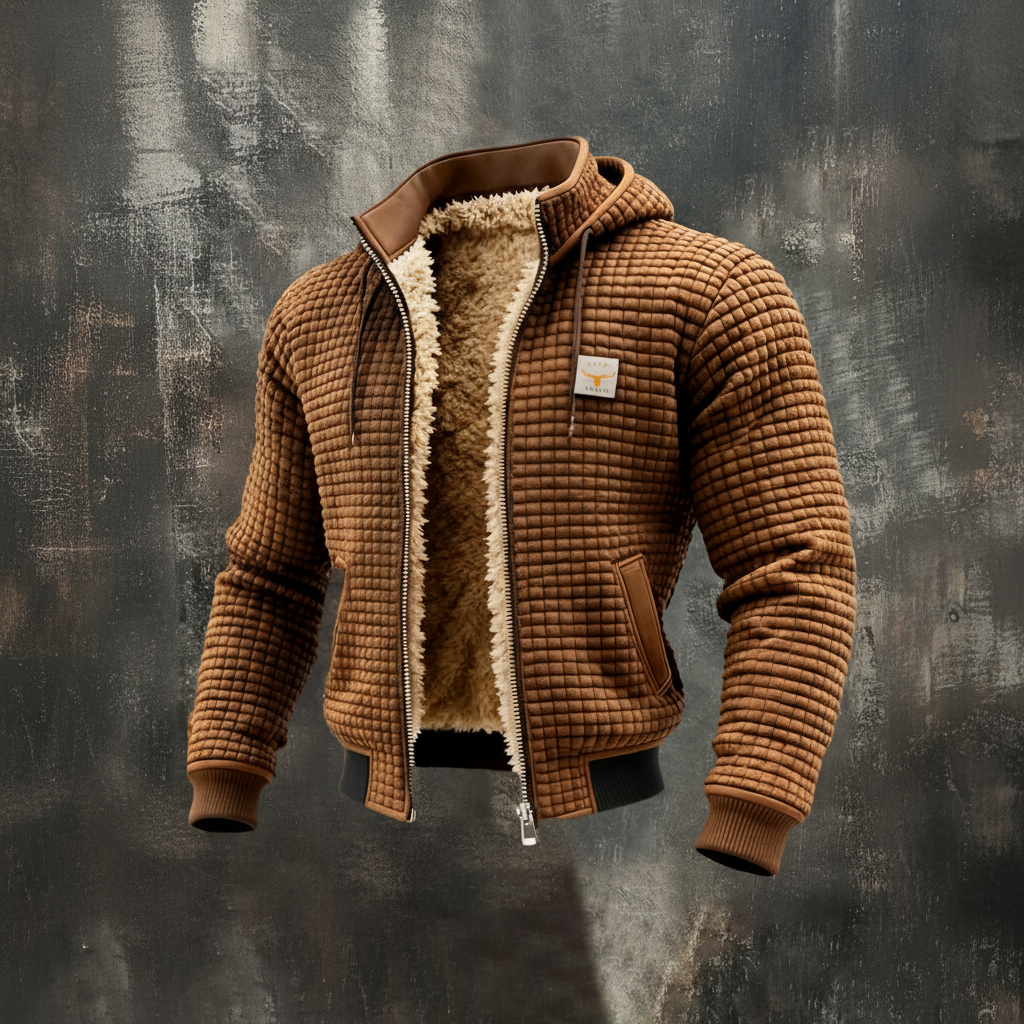 CHLOE LÉA™ – Ultra hrejivá sherpa bunda s kapucňou pre chladné dni