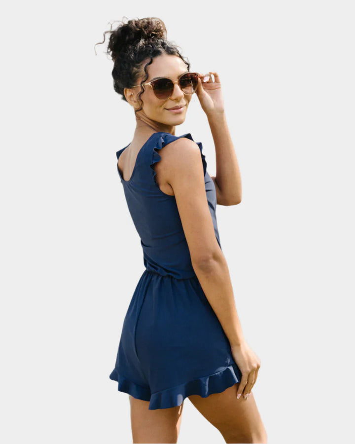 Plavky s Volánmi a Podporou Prsníka