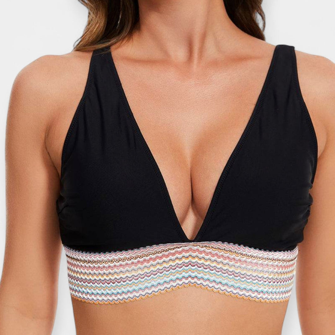 Vysoký pás bikiny s výstužou