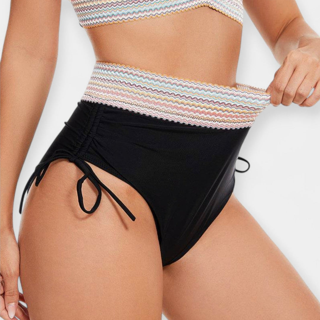 Vysoký pás bikiny s výstužou